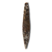 Large Stone Age Danish Type IIa Knapped Flint Dagger